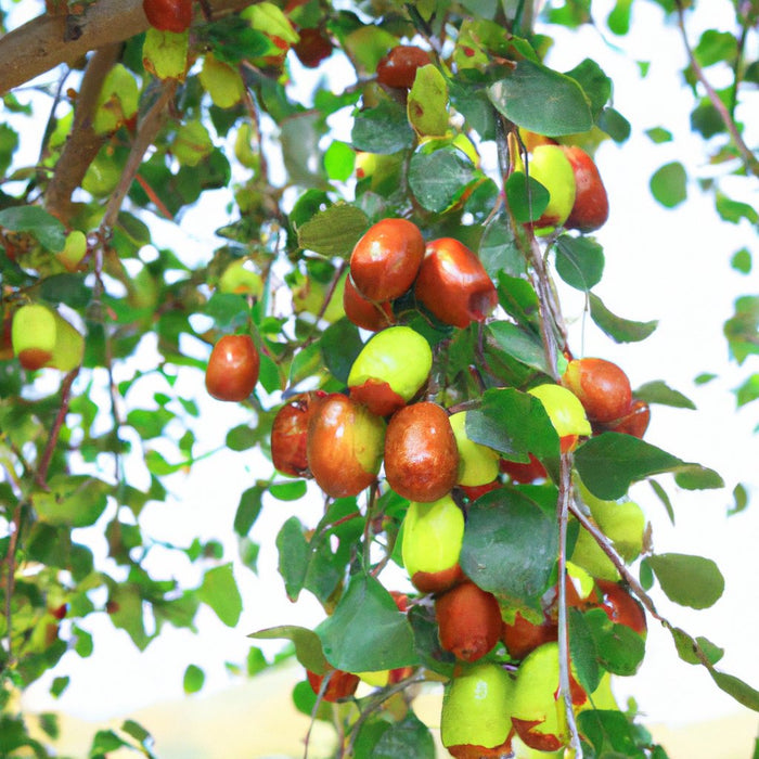 Exotic Red Sundari Apple Ber Jujube Fruit Layering Plant - Add a Touch of Flavor to Your Garden!